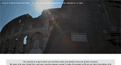 Desktop Screenshot of pixieandpiratedestinations.com